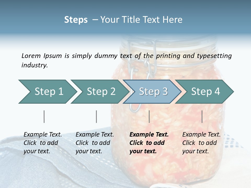 Veggies Cultured Raw PowerPoint Template
