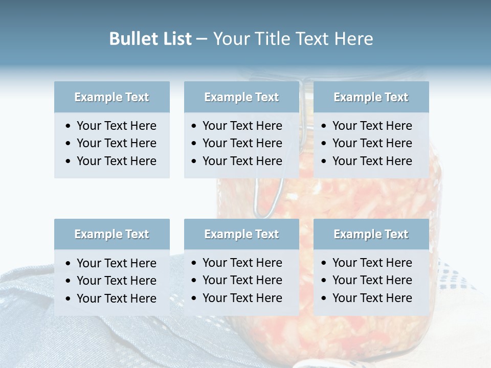 Veggies Cultured Raw PowerPoint Template