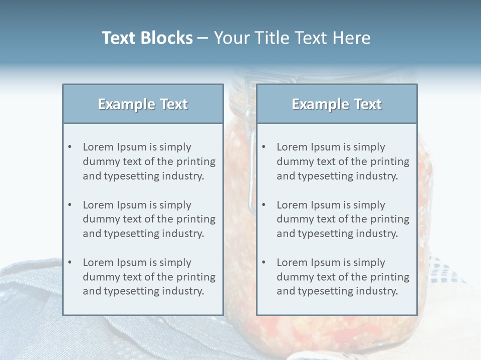 Veggies Cultured Raw PowerPoint Template
