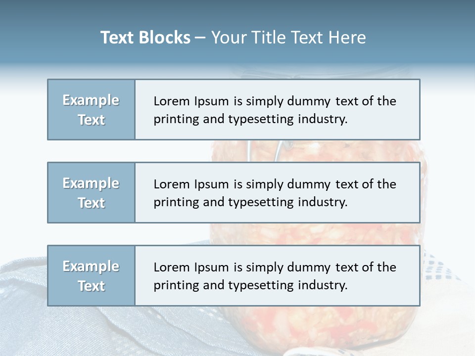 Veggies Cultured Raw PowerPoint Template
