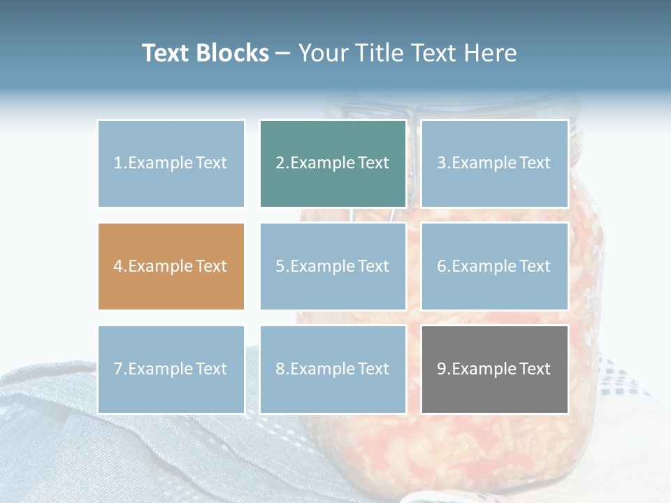 Veggies Cultured Raw PowerPoint Template