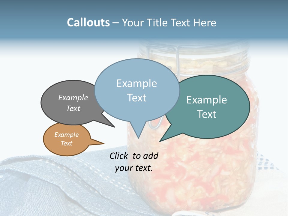 Veggies Cultured Raw PowerPoint Template