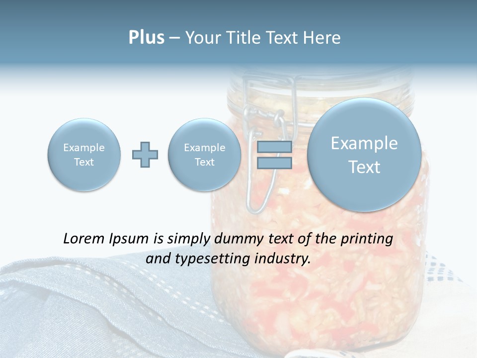 Veggies Cultured Raw PowerPoint Template