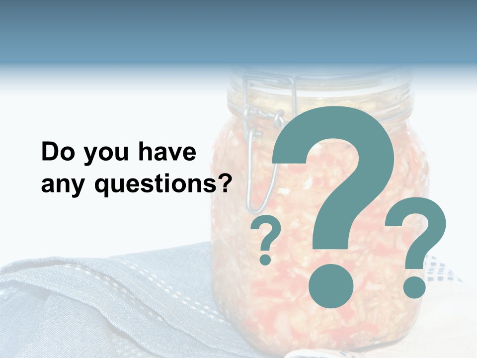 Veggies Cultured Raw PowerPoint Template