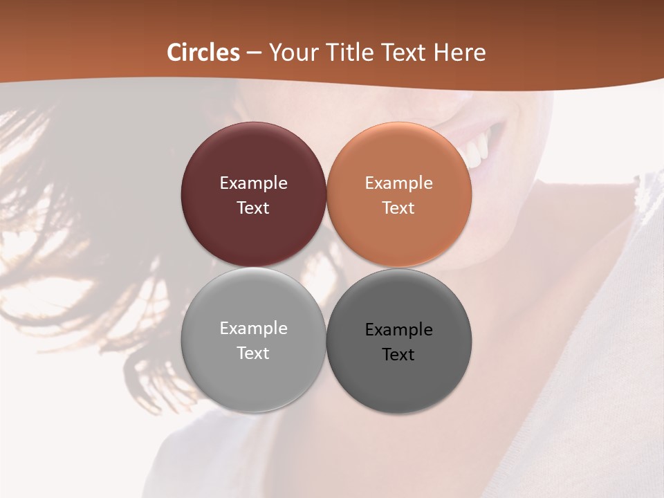 Background Yellow Quadrocycle PowerPoint Template