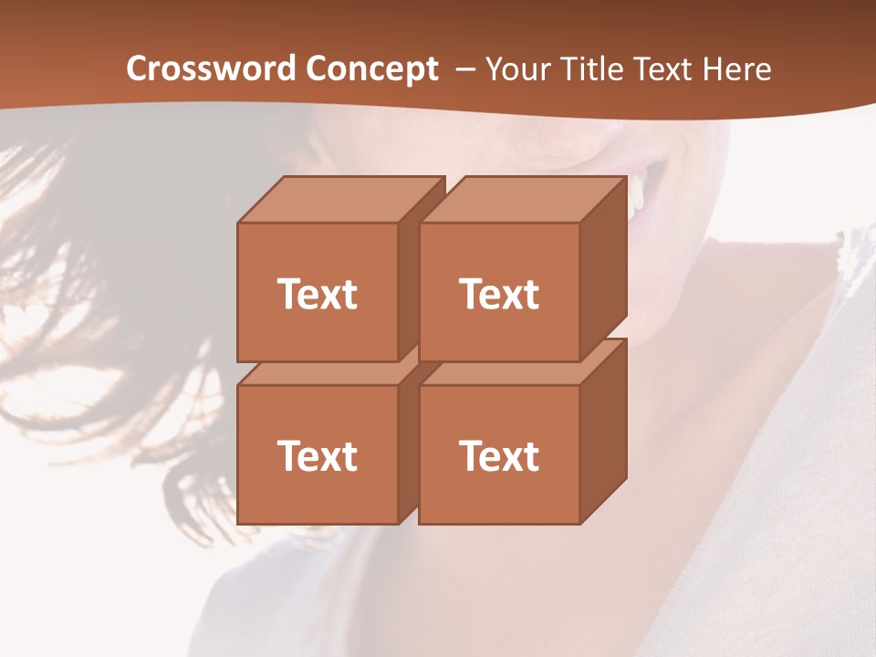 Background Yellow Quadrocycle PowerPoint Template