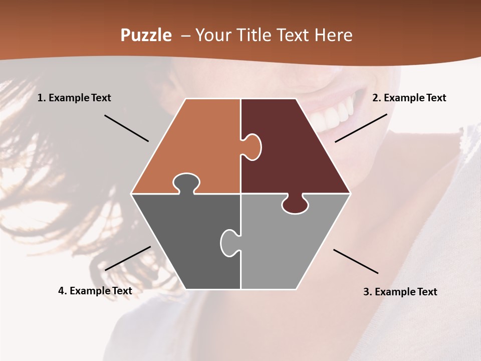 Background Yellow Quadrocycle PowerPoint Template