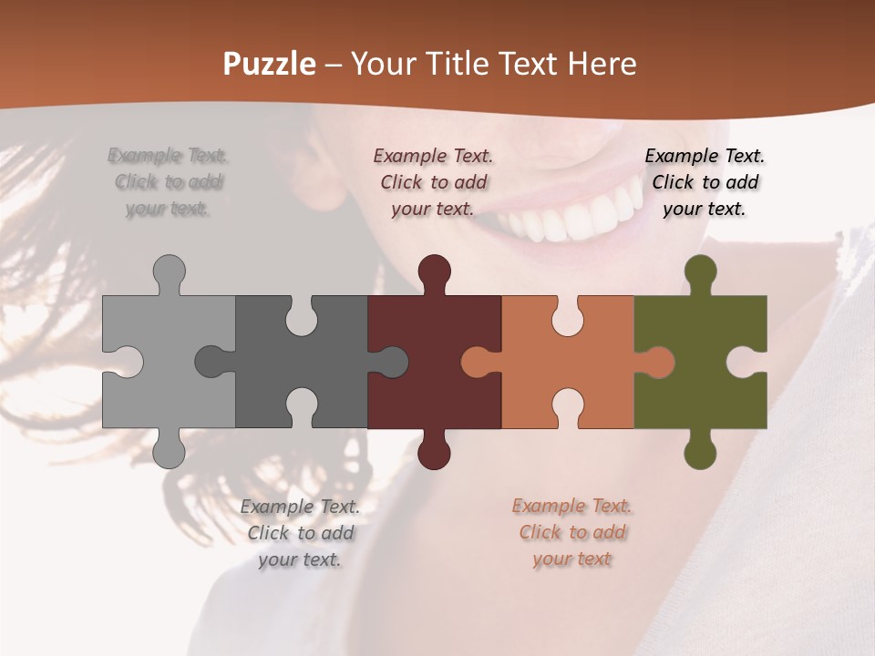 Background Yellow Quadrocycle PowerPoint Template