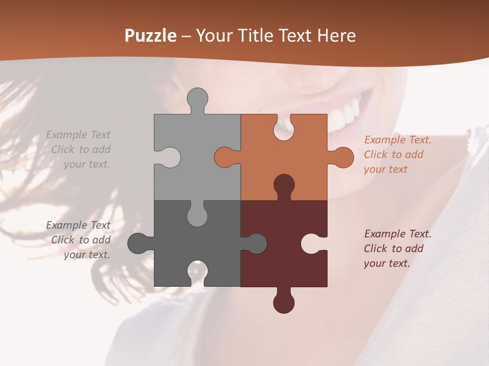 Background Yellow Quadrocycle PowerPoint Template