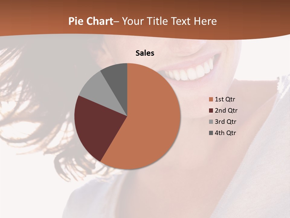 Background Yellow Quadrocycle PowerPoint Template