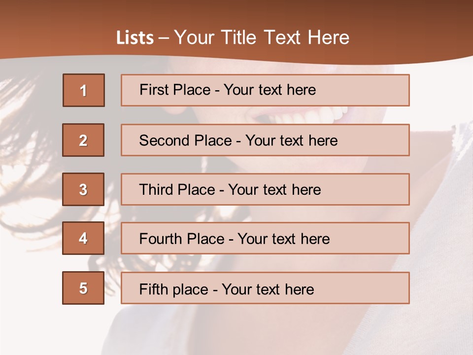 Background Yellow Quadrocycle PowerPoint Template