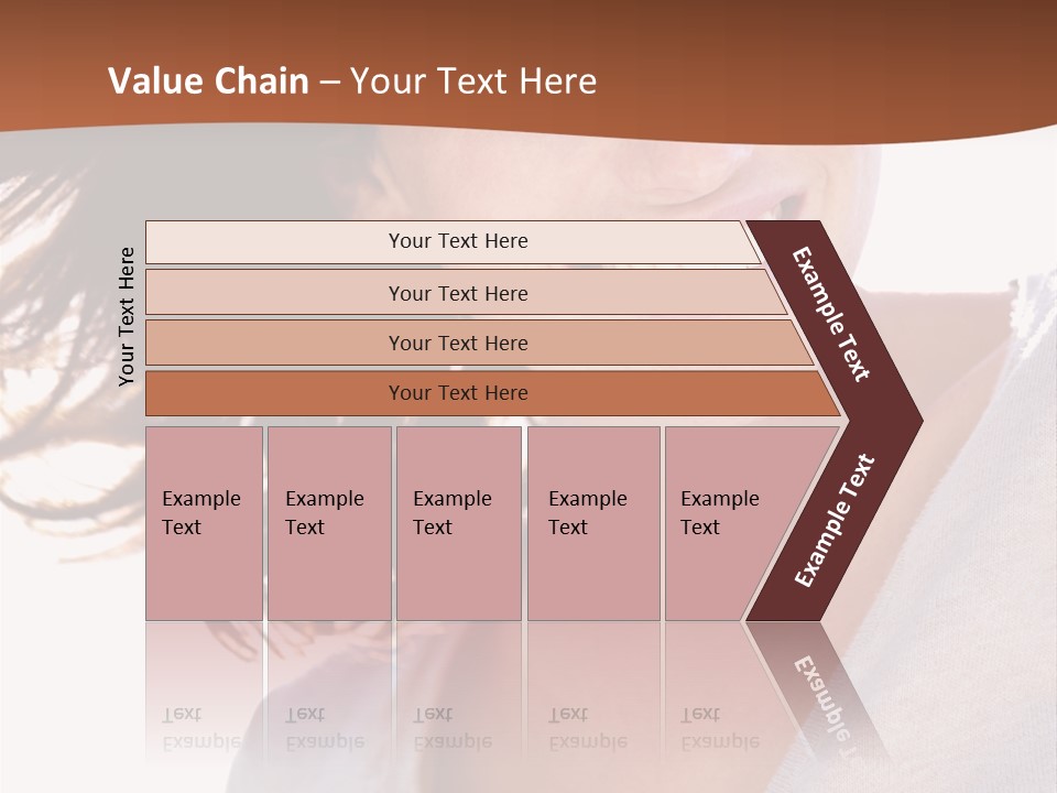 Background Yellow Quadrocycle PowerPoint Template
