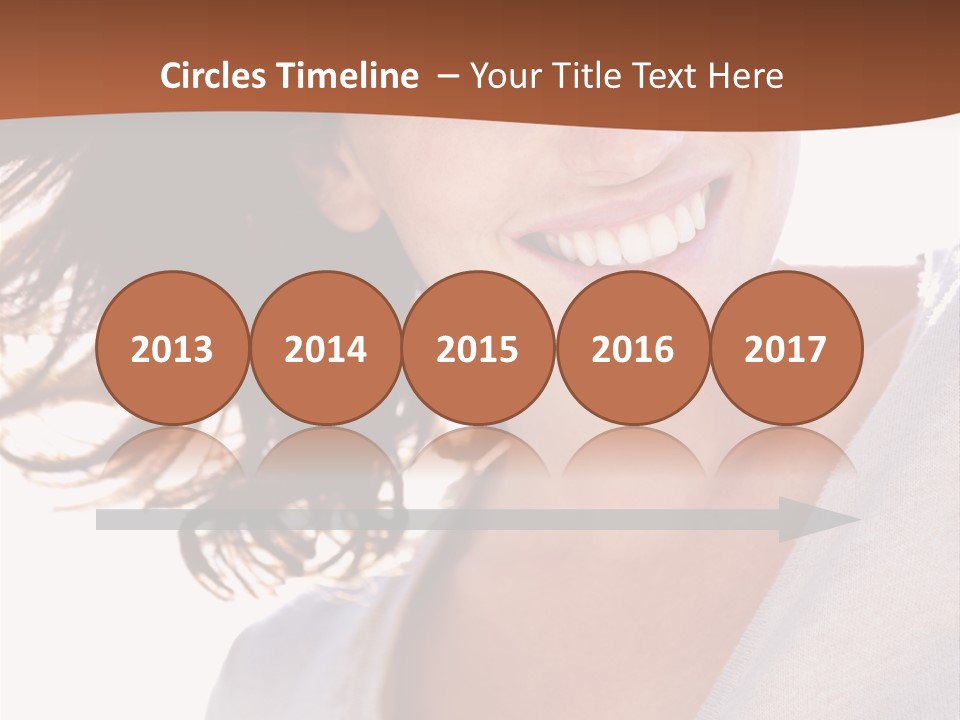 Background Yellow Quadrocycle PowerPoint Template