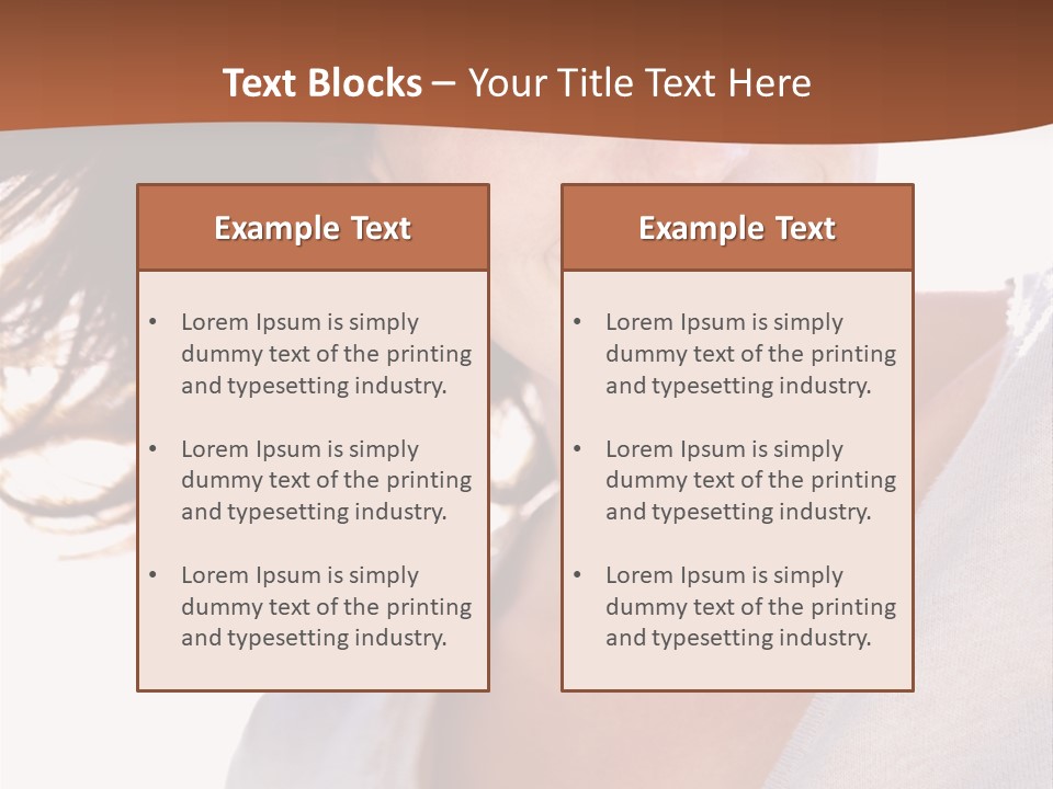 Background Yellow Quadrocycle PowerPoint Template