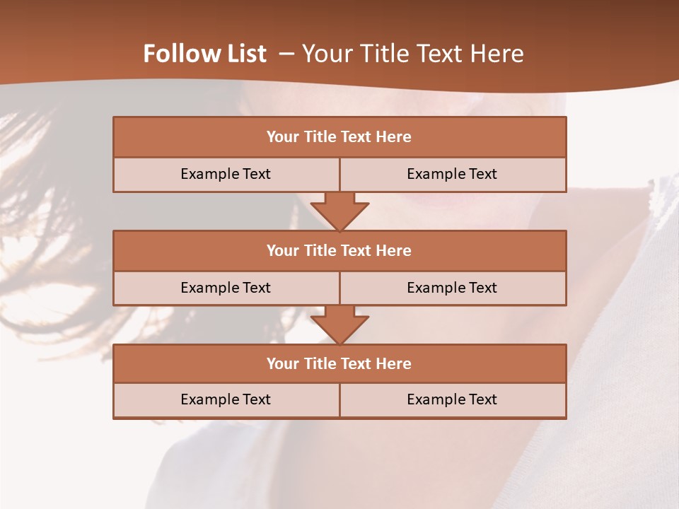 Background Yellow Quadrocycle PowerPoint Template