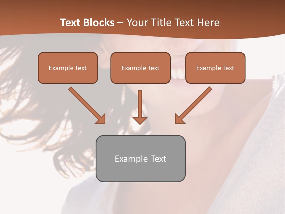 Background Yellow Quadrocycle PowerPoint Template