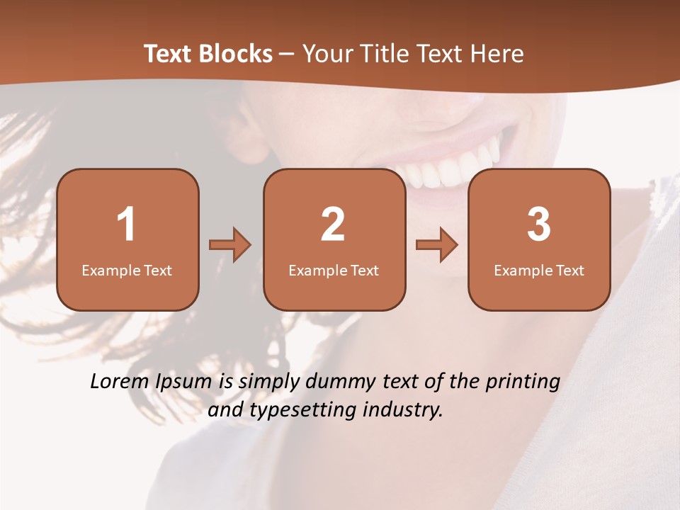 Background Yellow Quadrocycle PowerPoint Template