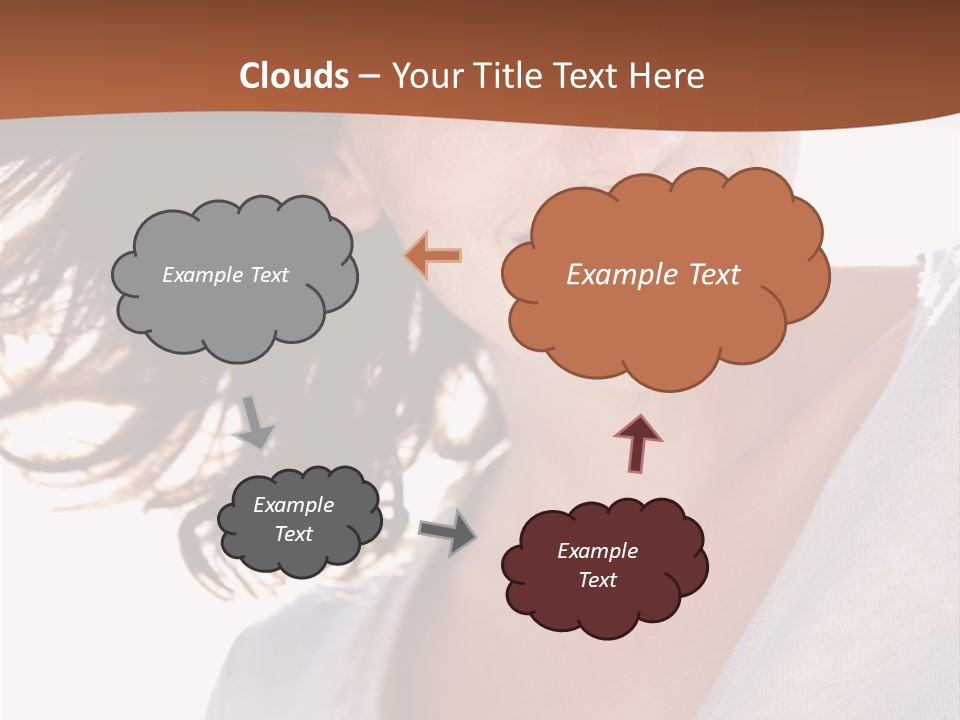 Background Yellow Quadrocycle PowerPoint Template