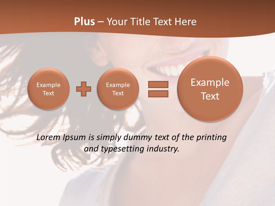 Background Yellow Quadrocycle PowerPoint Template