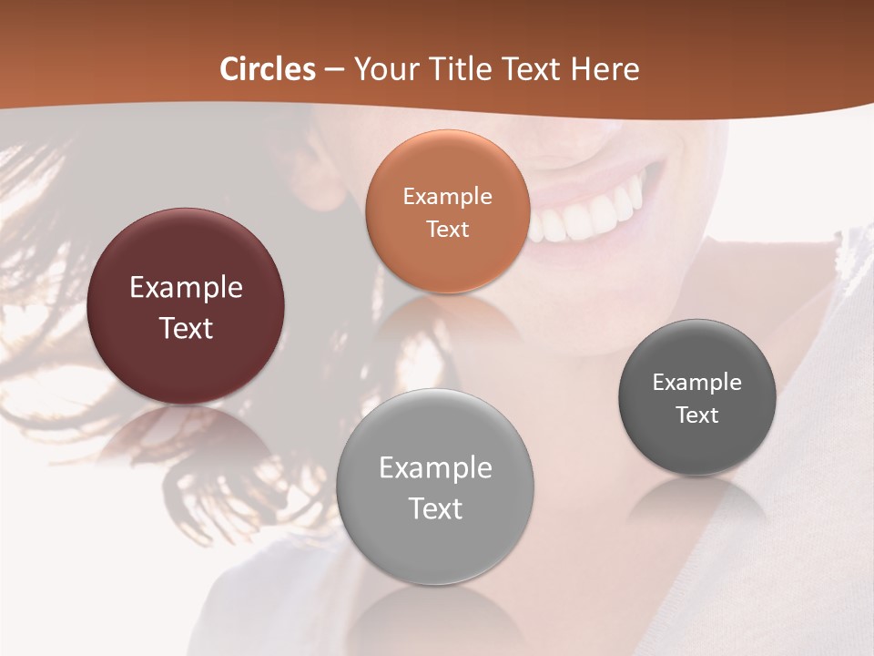 Background Yellow Quadrocycle PowerPoint Template