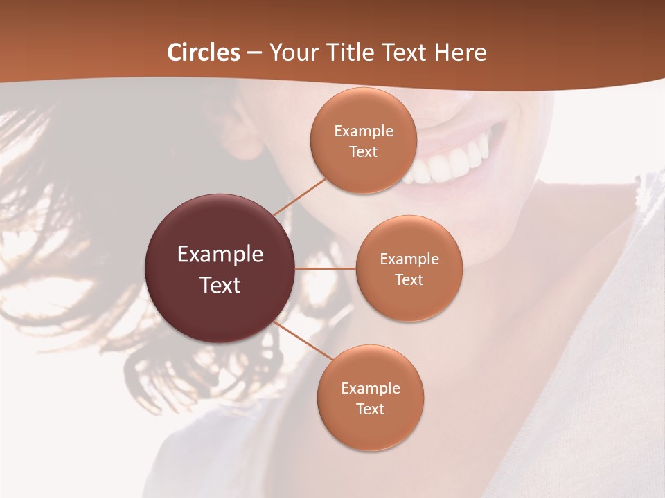 Background Yellow Quadrocycle PowerPoint Template