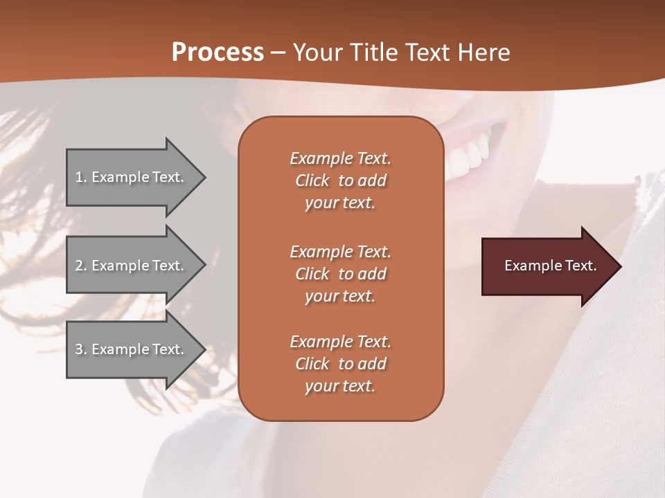 Background Yellow Quadrocycle PowerPoint Template