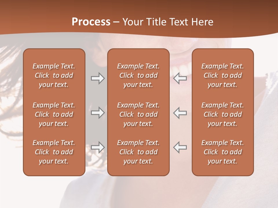 Background Yellow Quadrocycle PowerPoint Template