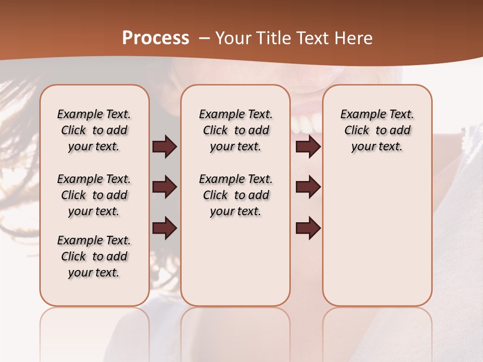 Background Yellow Quadrocycle PowerPoint Template