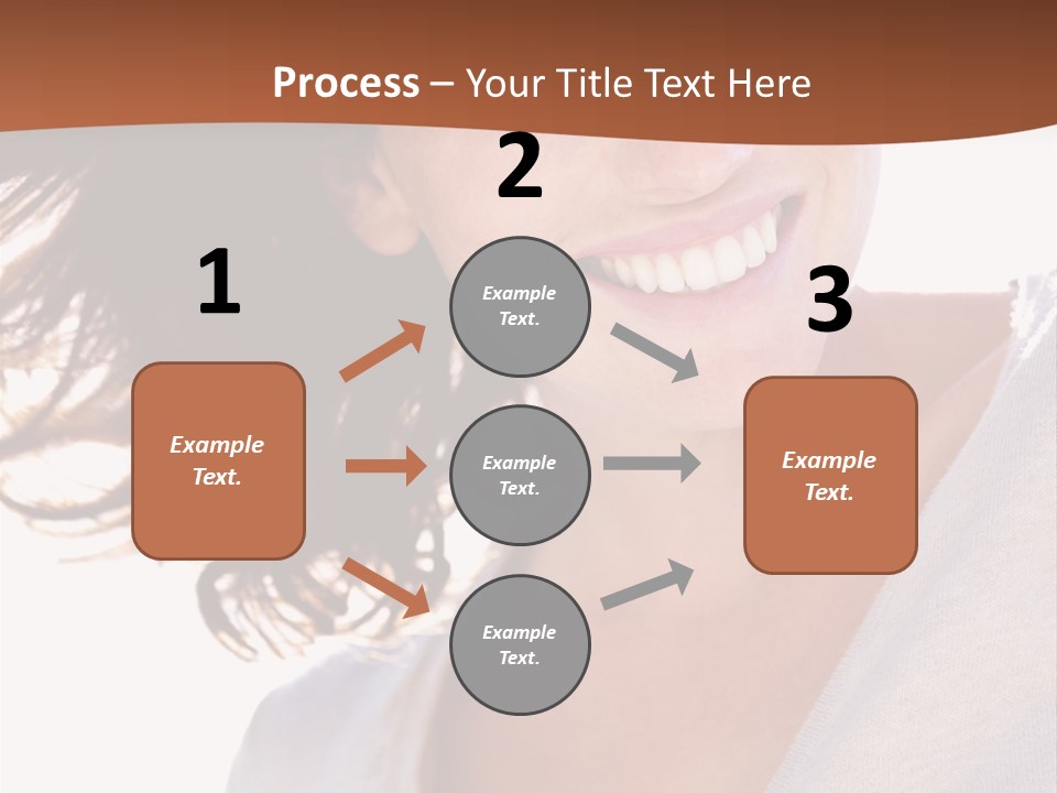 Background Yellow Quadrocycle PowerPoint Template