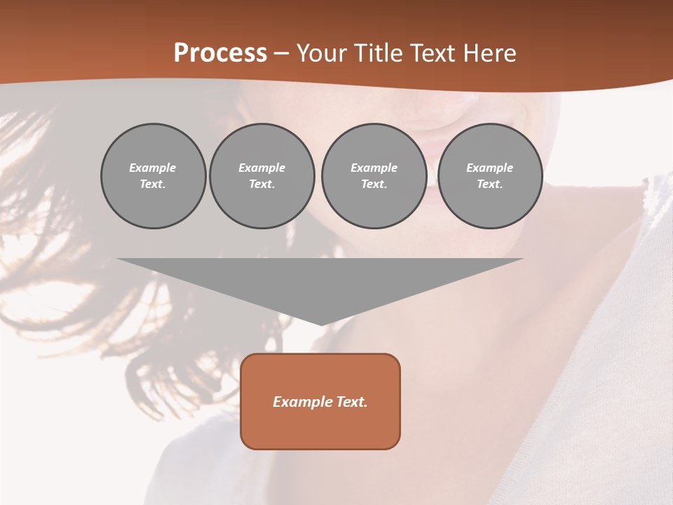Background Yellow Quadrocycle PowerPoint Template