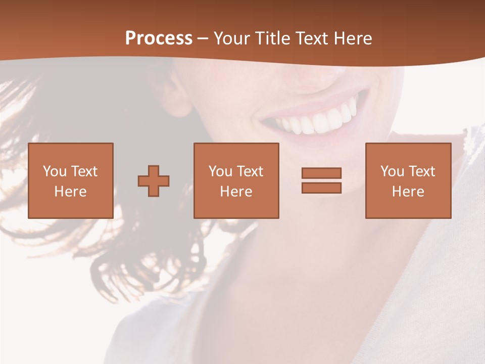Background Yellow Quadrocycle PowerPoint Template