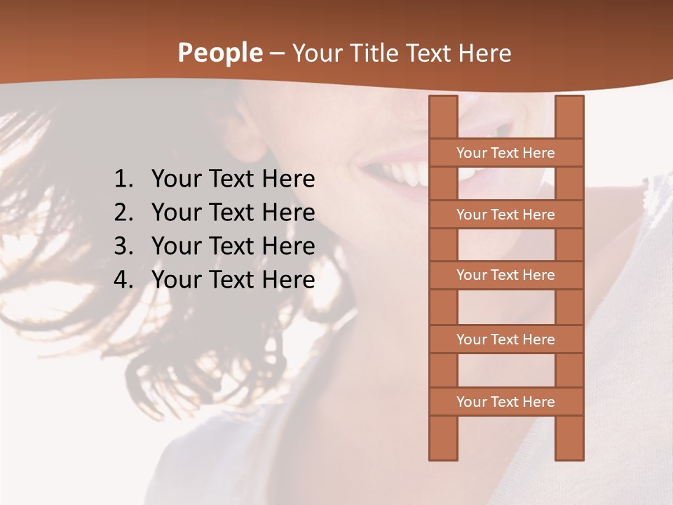 Background Yellow Quadrocycle PowerPoint Template