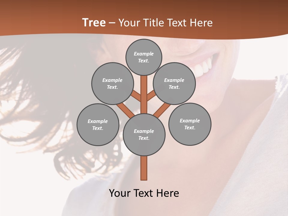 Background Yellow Quadrocycle PowerPoint Template