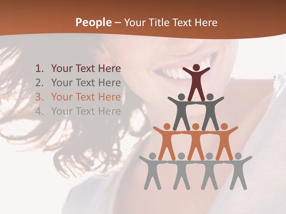 Background Yellow Quadrocycle PowerPoint Template