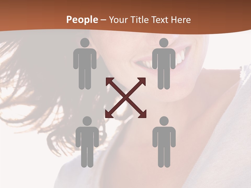 Background Yellow Quadrocycle PowerPoint Template