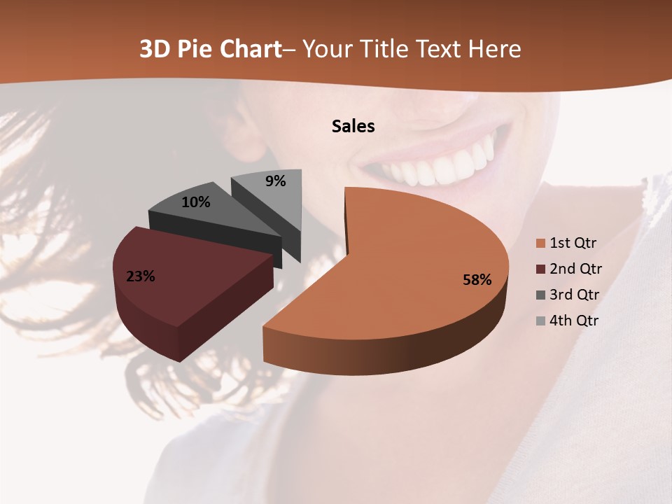 Background Yellow Quadrocycle PowerPoint Template
