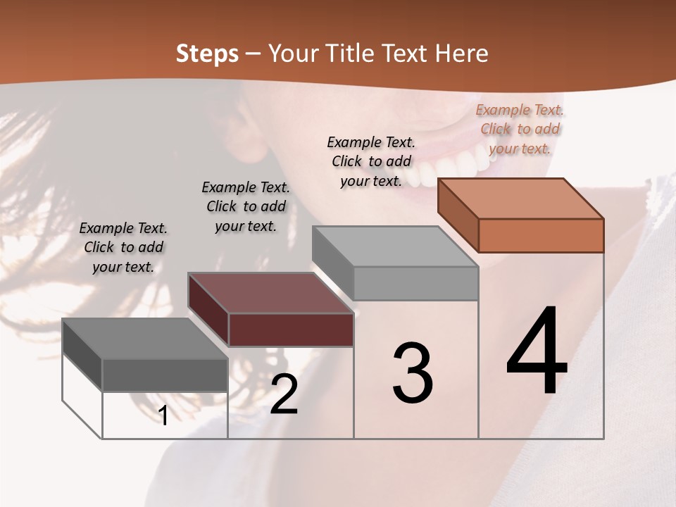 Background Yellow Quadrocycle PowerPoint Template