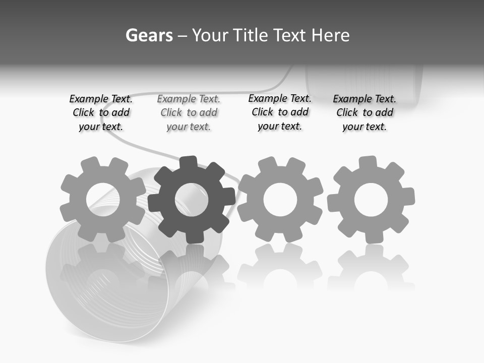 Equipment Cleanliness Metal PowerPoint Template