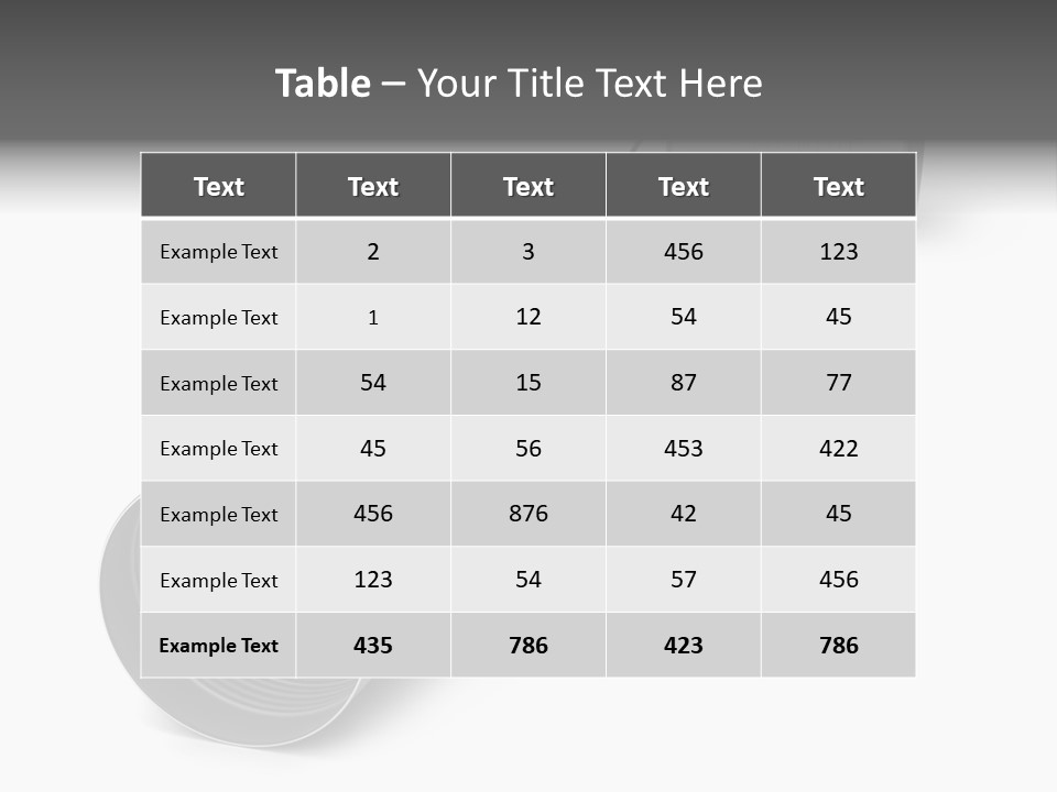Equipment Cleanliness Metal PowerPoint Template