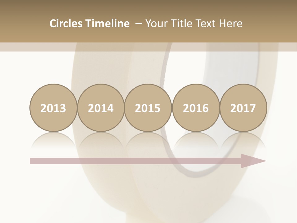 Isolated Adhesive Object PowerPoint Template