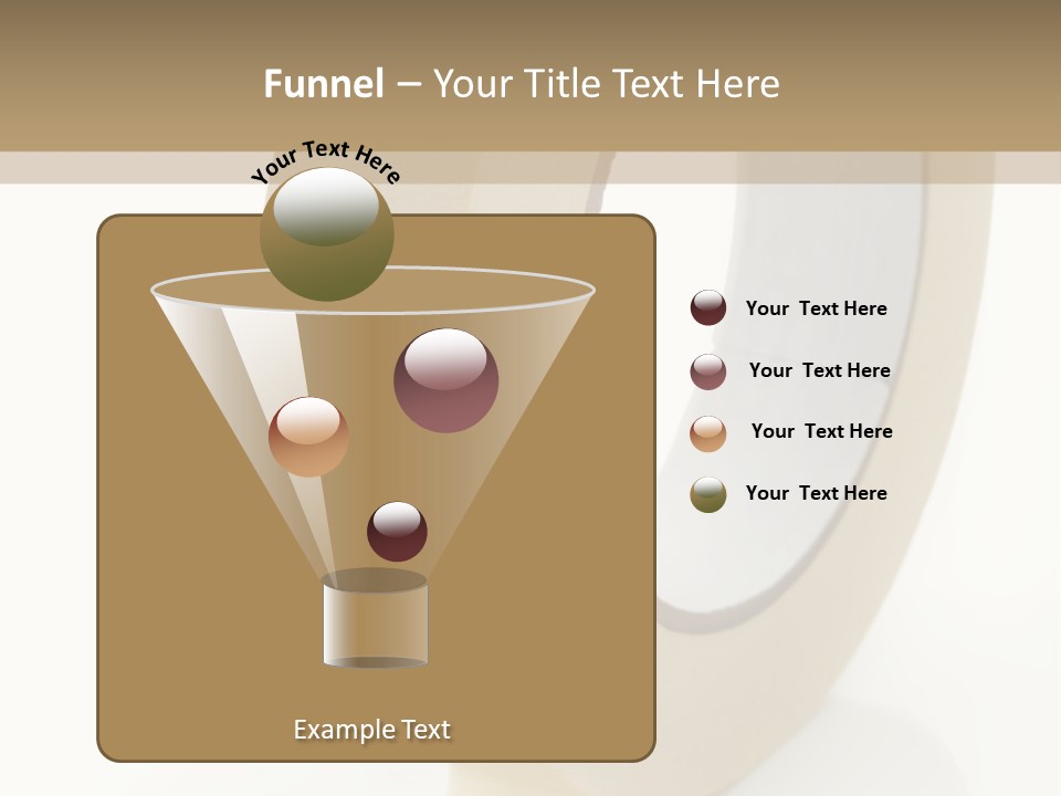 Isolated Adhesive Object PowerPoint Template