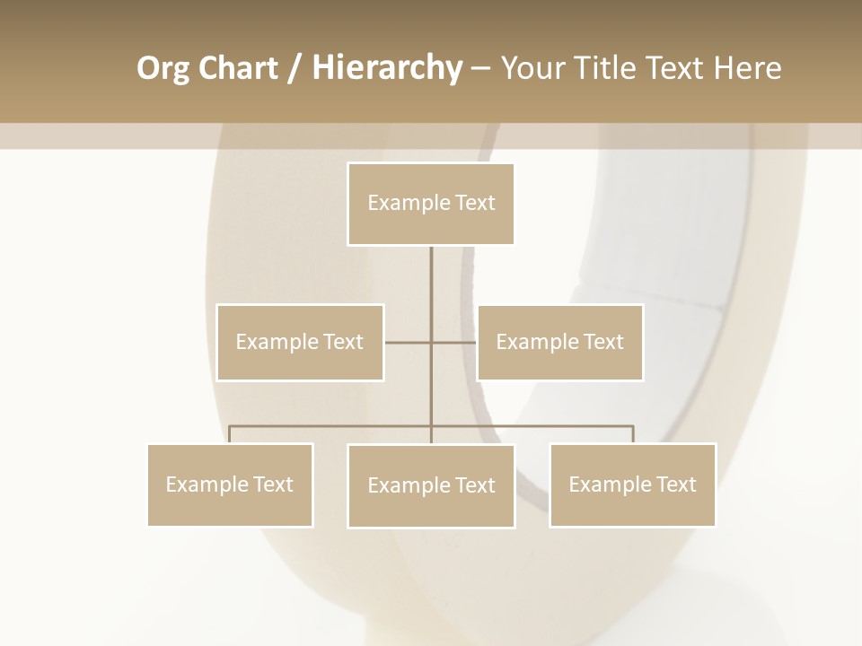 Isolated Adhesive Object PowerPoint Template