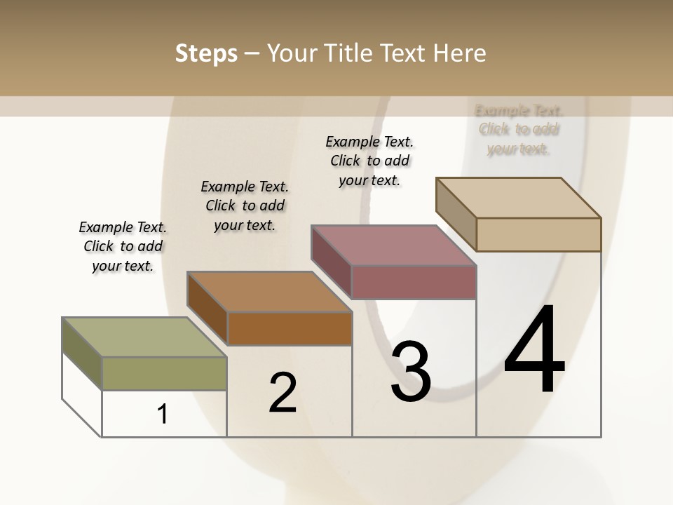 Isolated Adhesive Object PowerPoint Template