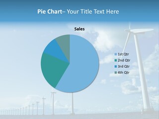 Three Water Tower PowerPoint Template