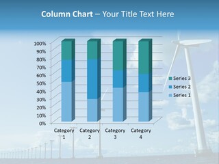 Three Water Tower PowerPoint Template