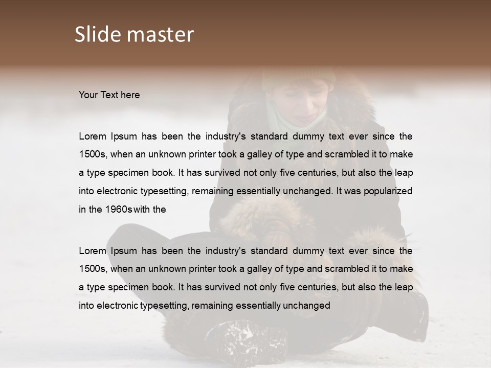 Accident Painful Park PowerPoint Template