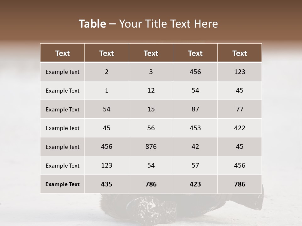 Accident Painful Park PowerPoint Template