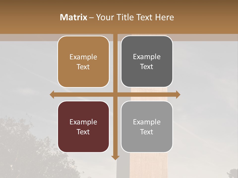 Vertical Countryside Happy PowerPoint Template