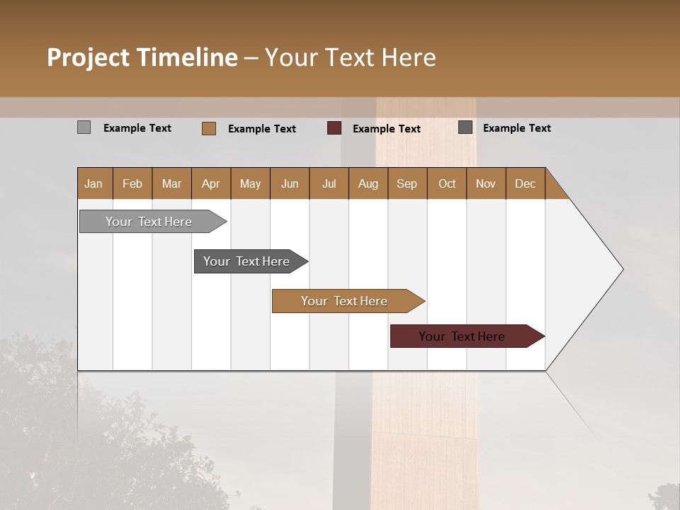 Vertical Countryside Happy PowerPoint Template