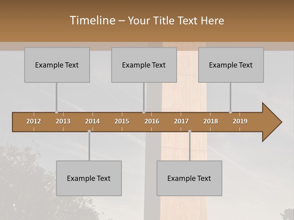 Vertical Countryside Happy PowerPoint Template